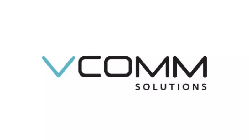 VComm's logo